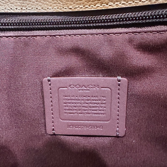 Coach Brown Leather Tote and Wallet Set - Picture 6 of 8